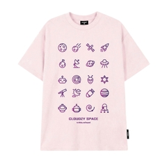 Áo phông nam nữ unisex tay lỡ thun form rộng basic local brand cổ tròn cotton oversize CLOUDZY SPACE