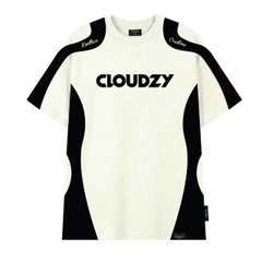 Áo thun phối unisex màu nam nữ tay lỡ phông phối màu form rộng basic theo trend local brand Cloudzy cổ tròn oversize SPY