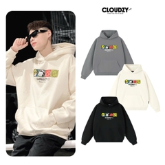 Áo khoác hoodie nỉ nam nữ form rộng oversize mũ to đầy dặn 2 lớp localbrand Cloudzy unisex TEAMMATE
