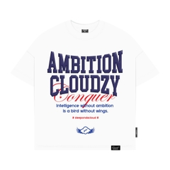 Áo thun boxy tee local brand unisex nam nữ tay lỡ form rộng cổ tròn oversize cotton cao cấp AMBITION