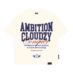 Áo thun boxy tee local brand unisex nam nữ tay lỡ form rộng cổ tròn oversize cotton cao cấp AMBITION