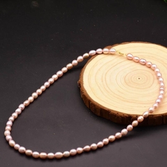 166-dây chuyền gạo màu Cam