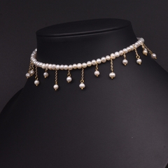 233 -* dây chuyền chocker hạt rủ