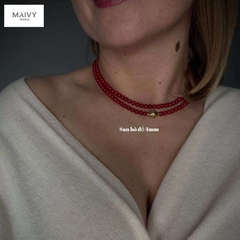 MV319- dây chuyền san hô 4li 2 sợi
