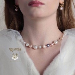 dây chuyền baroque mix nhiều loại