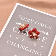 MV315- San hô đỏ  hoa Elodie