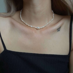 dây chuyền keshi nhỏ nhấn mặt