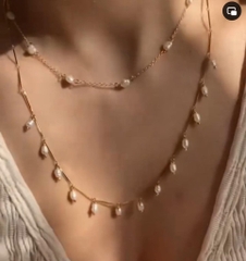 Dây chuyền tua rua hạt rời 50cm