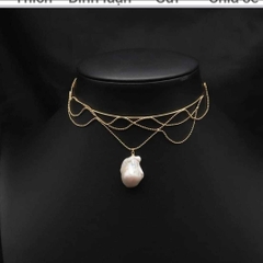 dây chuyền kiểu dáng nhấn 1 viên BRQ