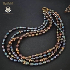 Dây chuyền lông công 4 sợi