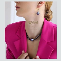 dây chuyền trai đen nhấn BRQ