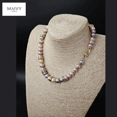 MV8041 - Dây chuyền trai hồng 7-8li