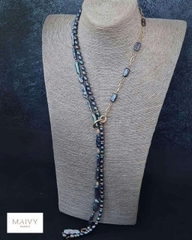 Dây chuyền lông công sợi dài