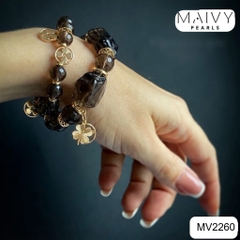 MV2260- Lắc Tay Thạch Anh Khói - Xua Tan Mệt Mỏi, Mang Lại Bình Yên