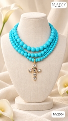 MV2304-✨ Đá lam 4 tầng  - Maivy Pearls ✨