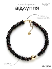 MV2456 - Dây chuyền thạch lựu mix charm