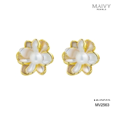 MV2563-✨ Sắc đỏ kiêu kỳ, điểm tô nét sang trọng và quý phái - Maivy Pearls ✨