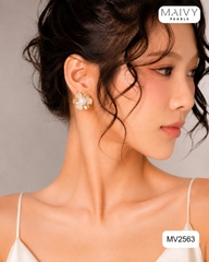 MV2563-✨ Sắc đỏ kiêu kỳ, điểm tô nét sang trọng và quý phái - Maivy Pearls ✨