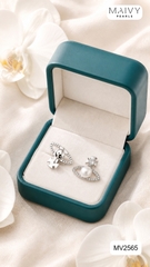 MV2565-✨ Sắc đỏ kiêu kỳ, điểm tô nét sang trọng và quý phái - Maivy Pearls ✨