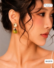MV2578 - ✨ Nét đẹp vĩnh cửu từ những đóa hồng khô phủ gel - Maivy Pearls ✨