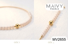 MV2655-Kiềng cổ ngọc trai  – Tối giản, thanh lịch và dễ phối đồ