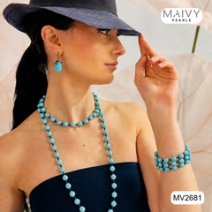 MV2681 -  SẮC XANH TURQUOISE – TÔN VINH VẺ ĐẸP KIỀU DIỄM & BÌNH AN