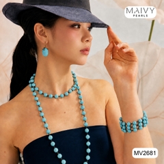 MV2681 -  SẮC XANH TURQUOISE – TÔN VINH VẺ ĐẸP KIỀU DIỄM & BÌNH AN