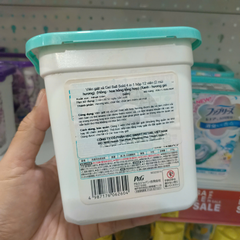 Viên giặt xả Gel Ball Bold 4 in 1 hộp 12 viên (2 mùi hương)  (Hồng - hoa hồng tổng hợp) (Xanh - hương gió biển)
