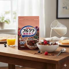 Ngũ cốc Calbee ít đường vị hoa quả và cacao 550g