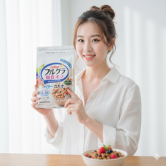 Ngũ cốc Calbee ít đường 550g (trắng)