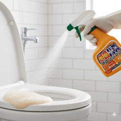 Dung dịch tẩy toilet đa năng Yuwa Tipo's hương cam 400ml