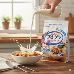 Ngũ cốc Calbee ít đường 550g (trắng)