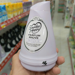 Sáp thơm phòng Kobayashi Sawaday Happy Parfum Mauve 120g (4 mùi hương) (Tím - Hương hoa dịu nhẹ)