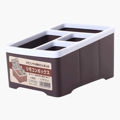 Khay đựng điều khiển 4 ngăn Sanada (nâu)