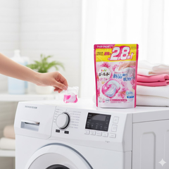 Viên giặt xả Gel Ball Bold 4 in 1 túi 31 viên (Hoa tổng hợp)