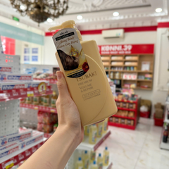 Dầu xả Tsubaki Premium Repair ngăn ngừa rụng tóc chai 490ml - màu vàng