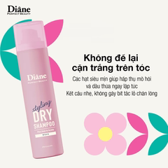 Dầu gội khô tạo kiểu Diane Perfect Beauty Styling Smooth & Shine (Làm mềm và bóng tóc)