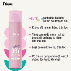 Dầu gội khô tạo kiểu Diane Perfect Beauty Styling Smooth & Shine (Làm mềm và bóng tóc)
