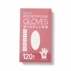 Găng tay Kouyu polyethylene vệ sinh 120 chiếc - size S