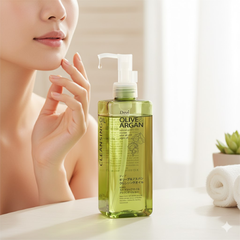 Dầu tẩy trang Deve chiết xuất dầu Olive và Argan làm sạch, cấp ẩm, dưỡng sáng chai 200ml