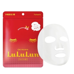Mặt nạ dưỡng ẩm mịn màng Lululun hương dâu tây Toguchi (7 miếng)