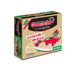 Mì dinh dưỡng khoai tây Omachi mì trộn xốt Spaghetti 1 gói x 90gr