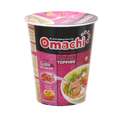 Mì dinh dưỡng khoai tây Omachi Sườn hầm ngũ quả 1ly x 70gr