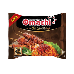 Mì dinh dưỡng khoai tây Omachi trộn thịt xiên nướng 1 gói x 90gr