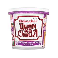 Mì Omachi quán xá Châu Á trộn vịt quay Bắc Kinh 1 hộp x 93gr