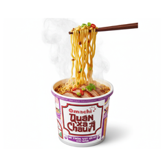 Mì Omachi quán xá Châu Á trộn vịt quay Bắc Kinh 1 hộp x 93gr