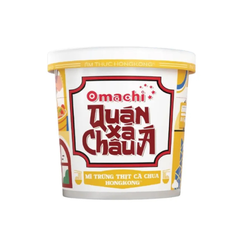 Mì Omachi quán xá Châu Á trứng cà chua Hong Kong 1 hộp x 104gr