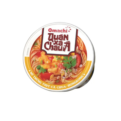 Mì Omachi quán xá Châu Á trứng cà chua Hong Kong 1 hộp x 104gr