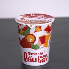 Mì Omachi trộn lẩu cầm tay hương vị lẩu tôm hùm phô mai 1 ly x 81gr
