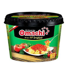Mì Omachi trộn xốt Spaghetti 1 hộp x 105gr